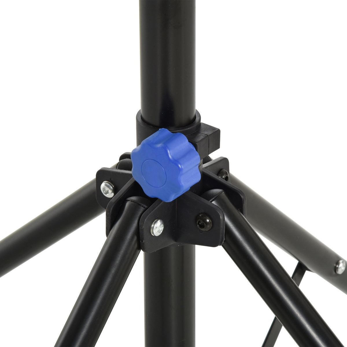 Bicycle Assembly Stand, Truing Stand, Repair Stand, Four-Legged, Tool Tray, Black, 144X144X117-170Cm
