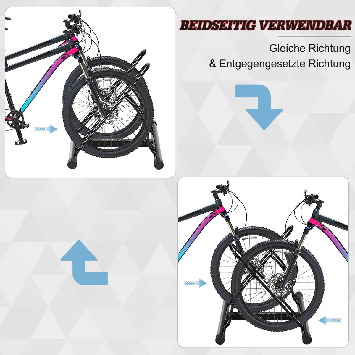 Bicycle Stand Assembly Stand, Bicycle Accessories, Metal, Black, 60X54X57