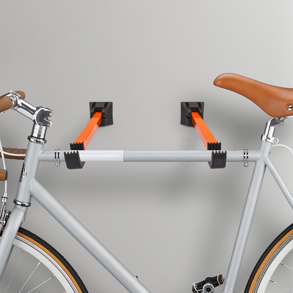 Bicycle holder wall set of 2