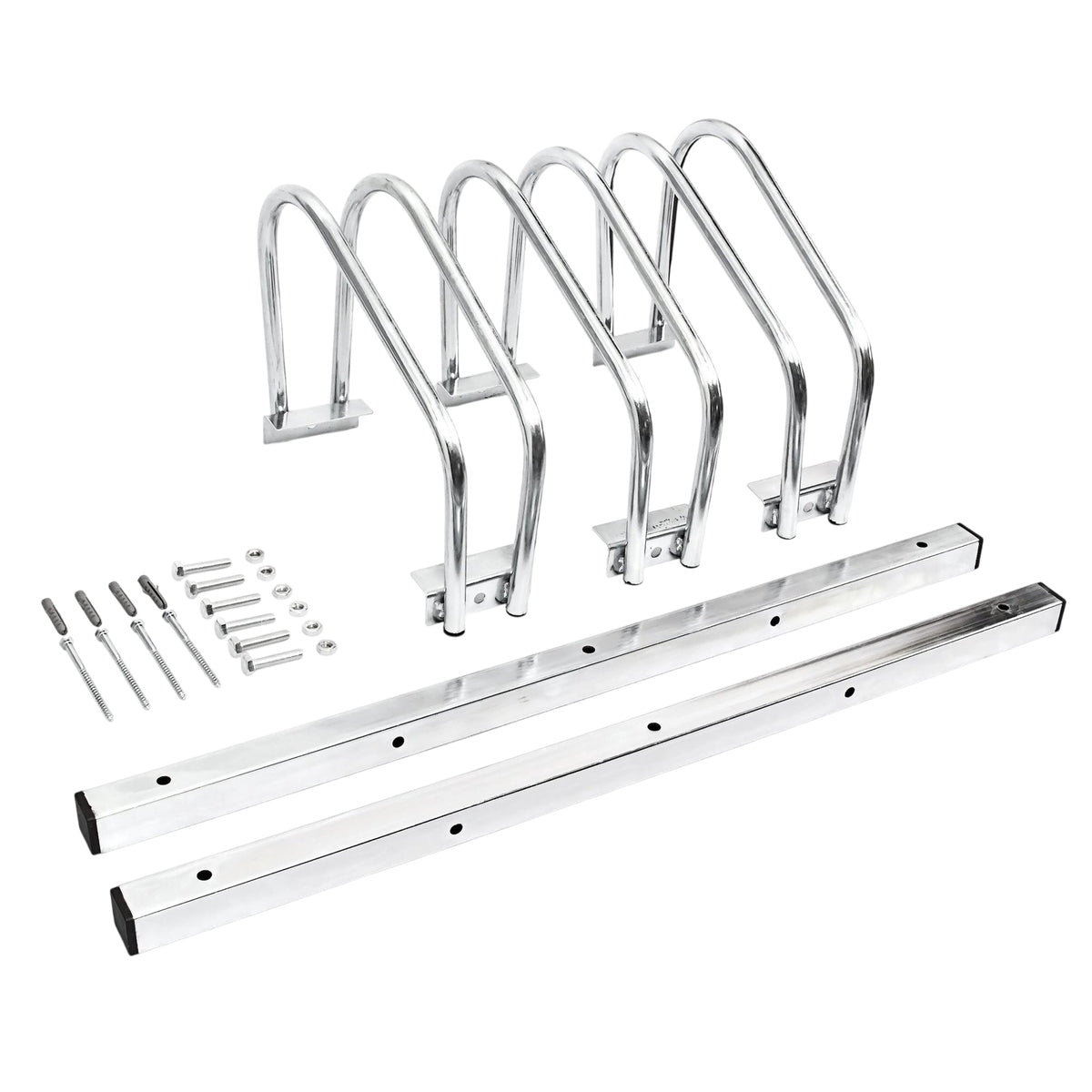 Bicycle rack 3 bicycles steel