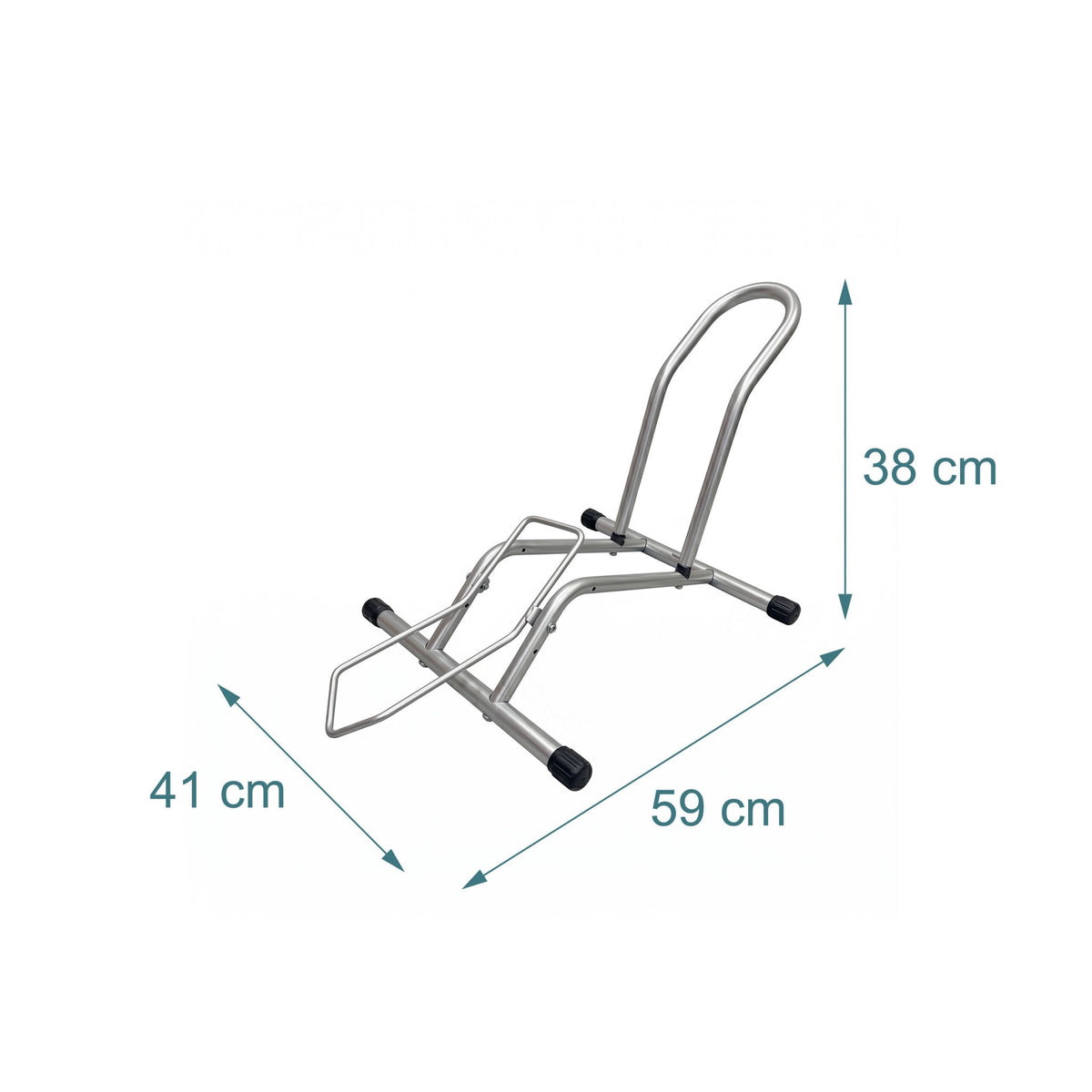 Bike Floor Stand for Up to 29-Inch Wheels, Non-Slip