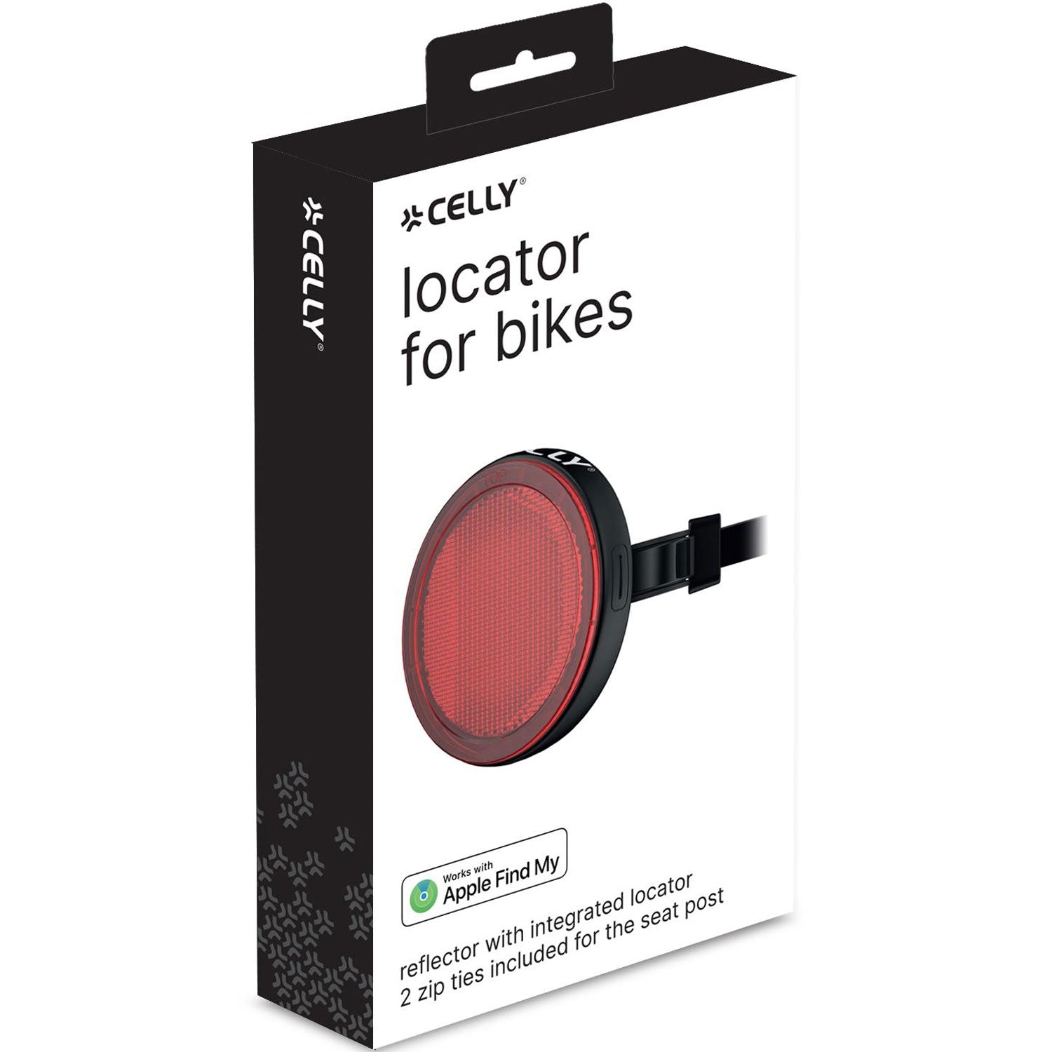 Bikefinder Bicycle reflex with built-in Smart tag finder