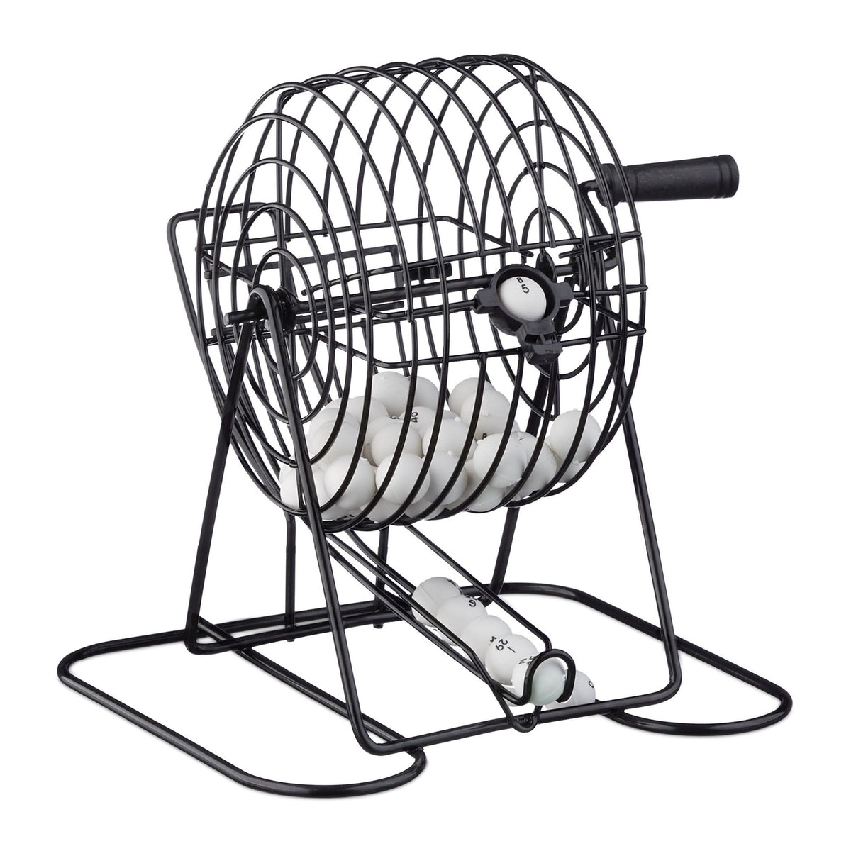 Bingo game with lottery drum