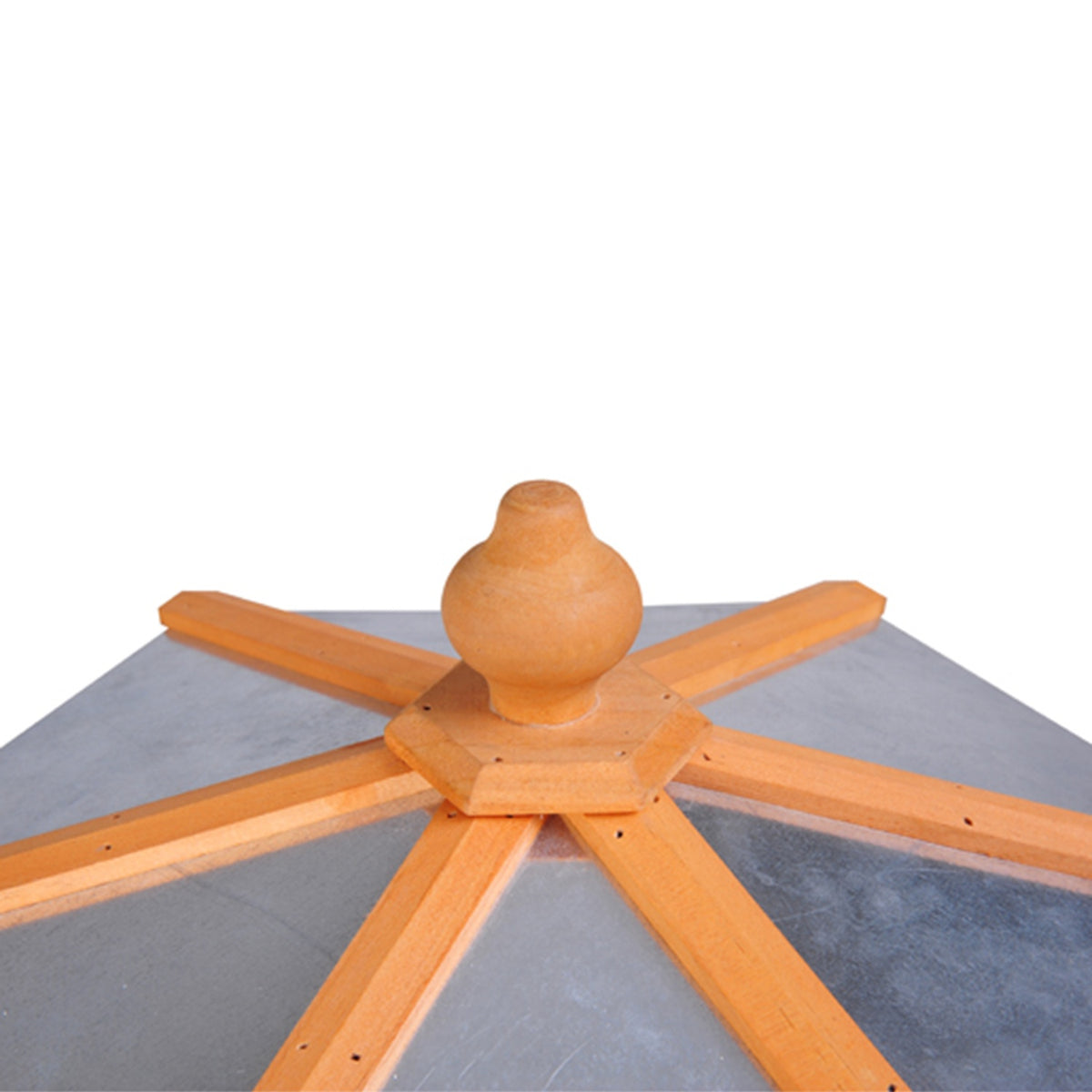 Bird House Bird Villa Feeder Bird House With Stand And Zinc Roof 113X40X40 Cm