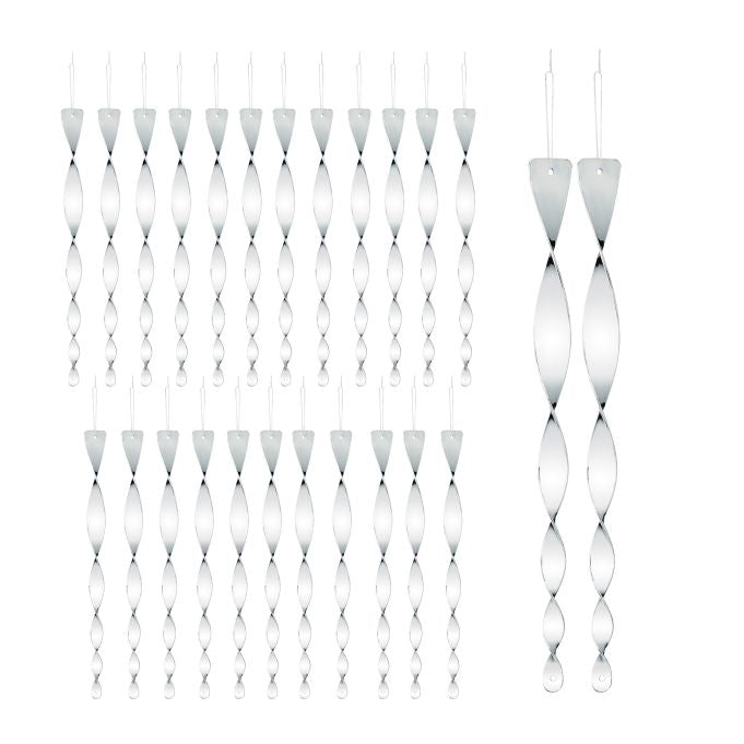Bird repellent spiral set of 25