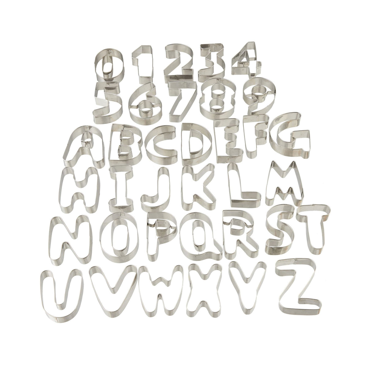 Biscuit Cutter Letters & numbers