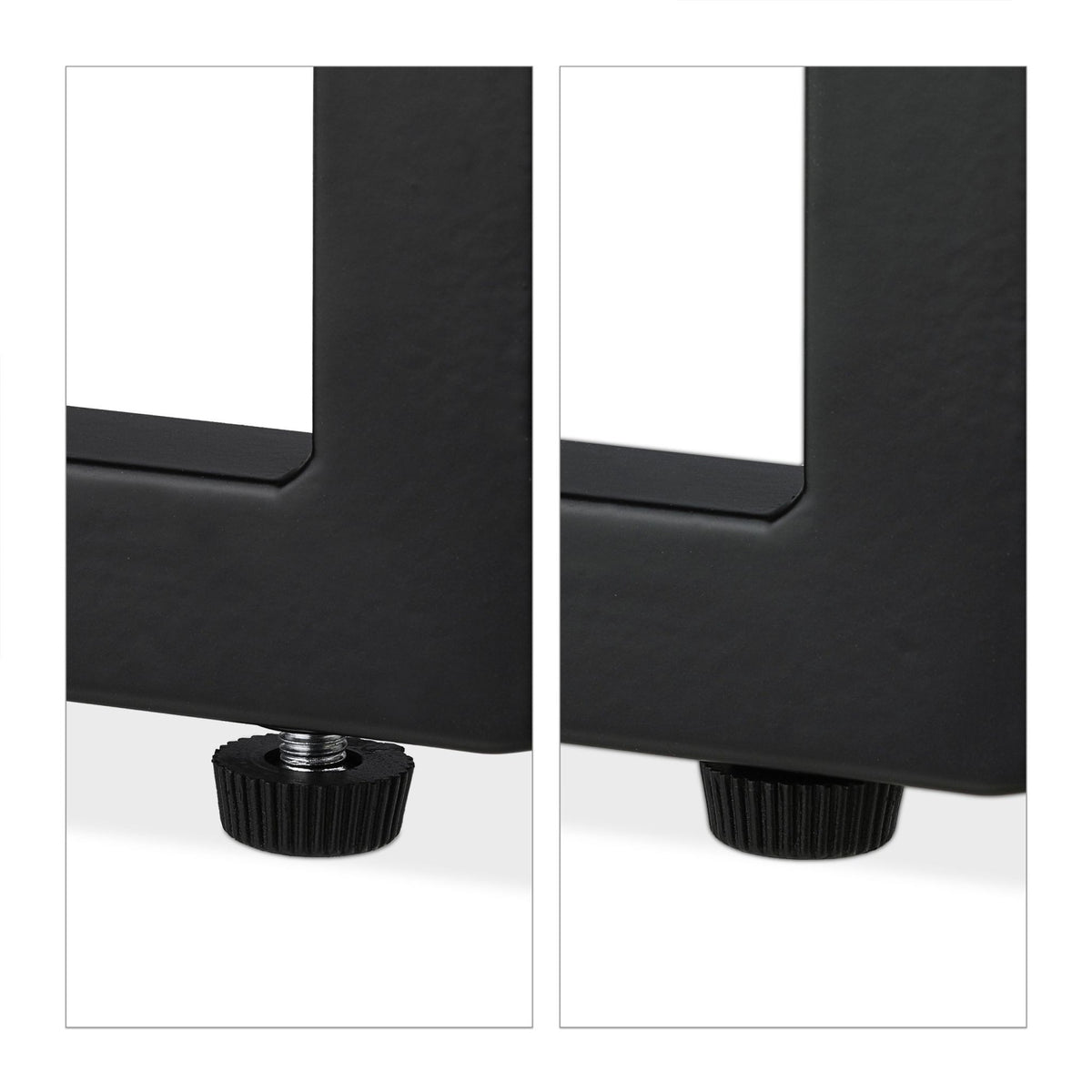 Black C-Form Side Table