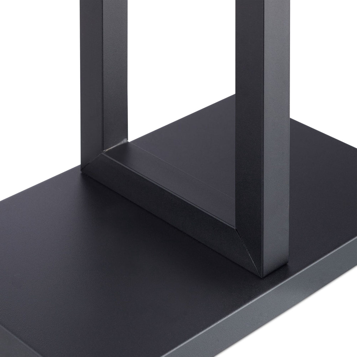 Black Clothes Valet Stand