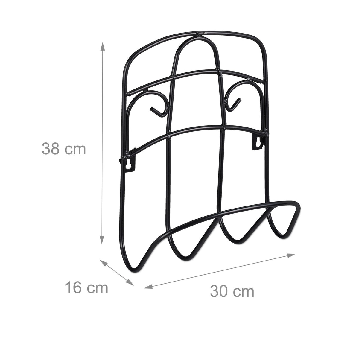 Black Hose Holder