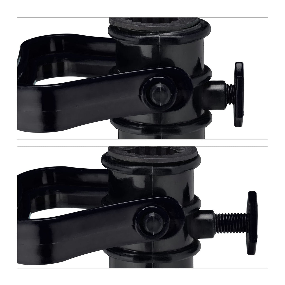Black Parasol Screw for Sand and Ground