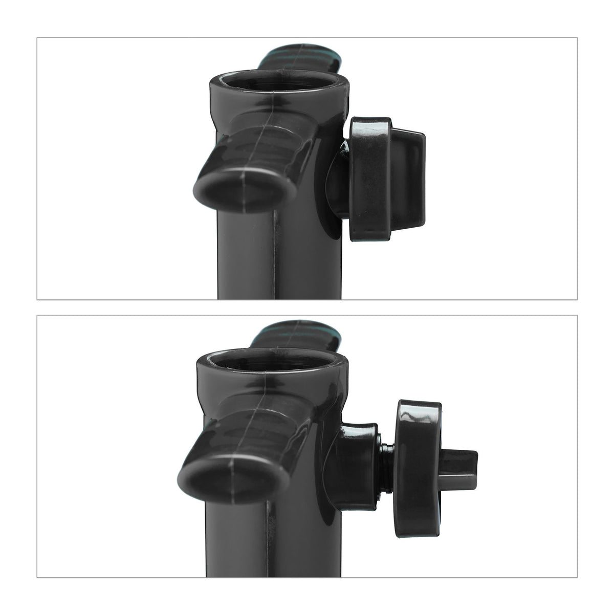 Black Parasol Screw-in Holder