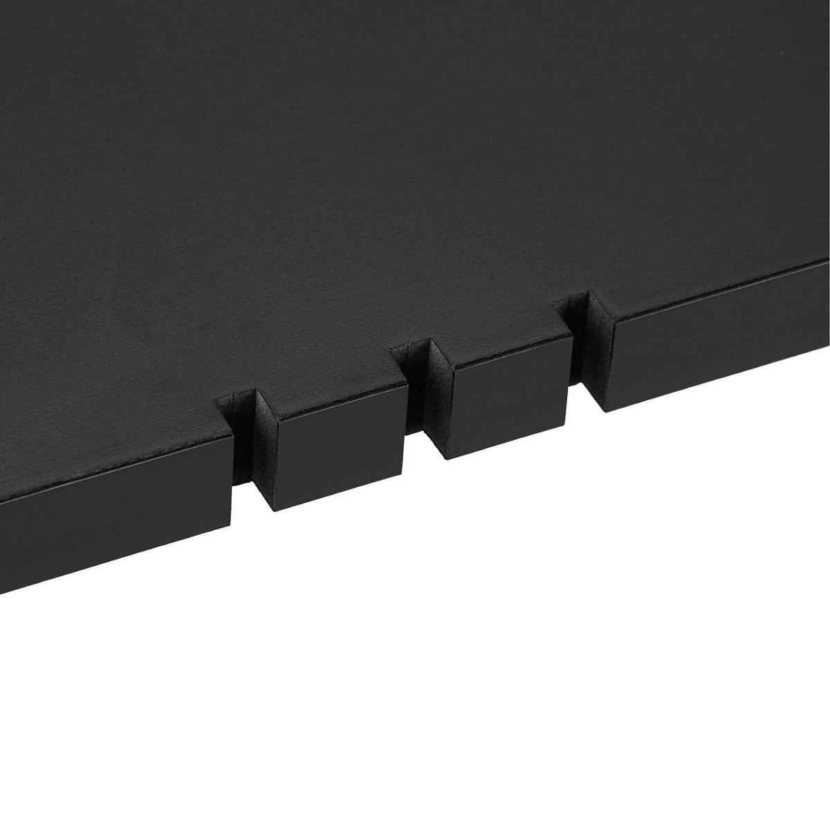 Black monitor stand for 2 monitors