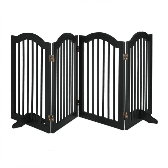 Black security gate 92 cm