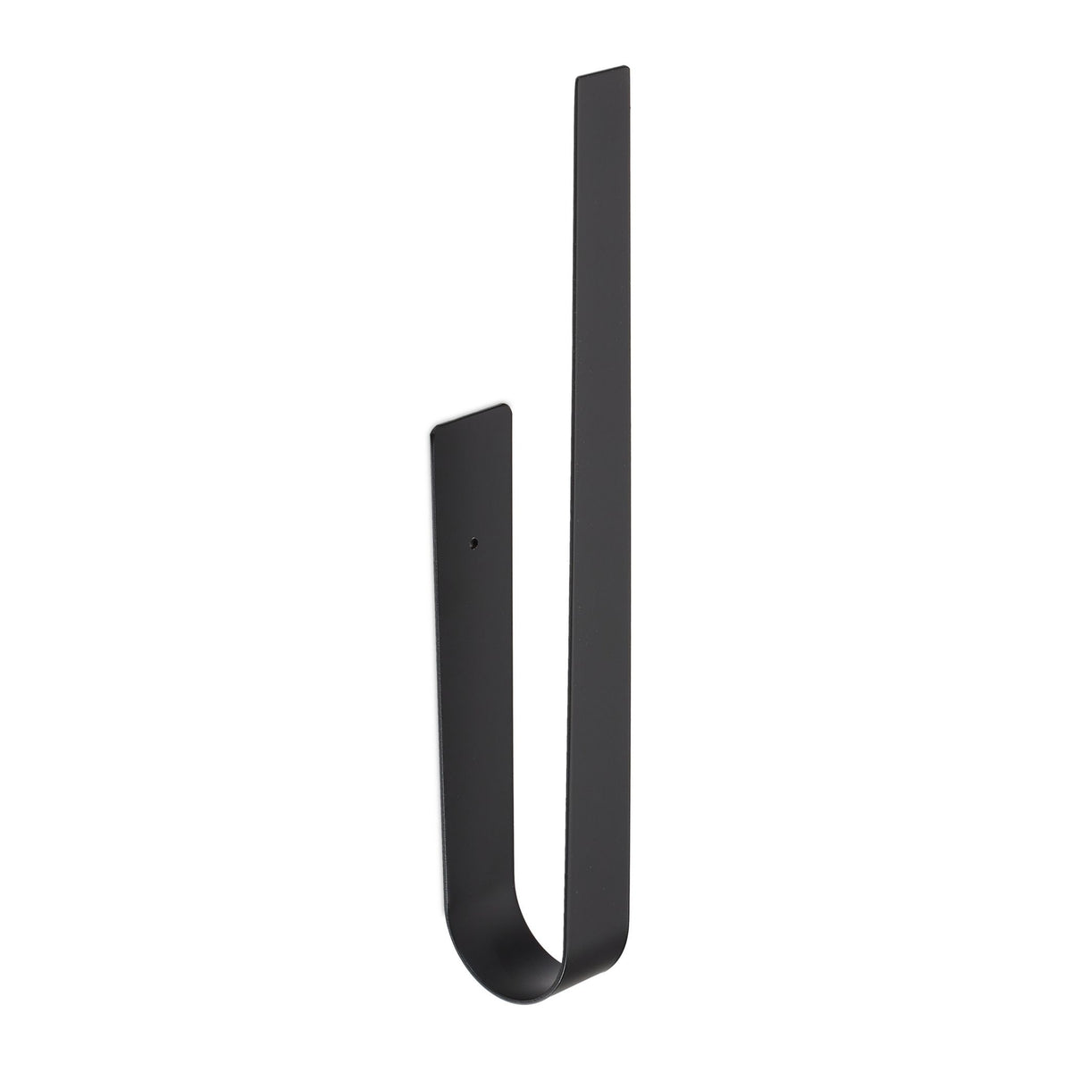 Black stainless steel towel rail