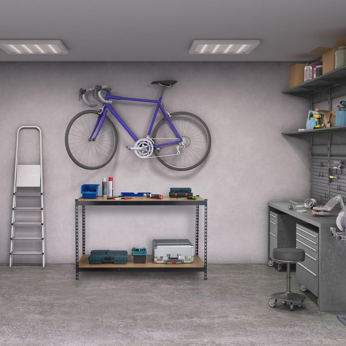 Black workbench