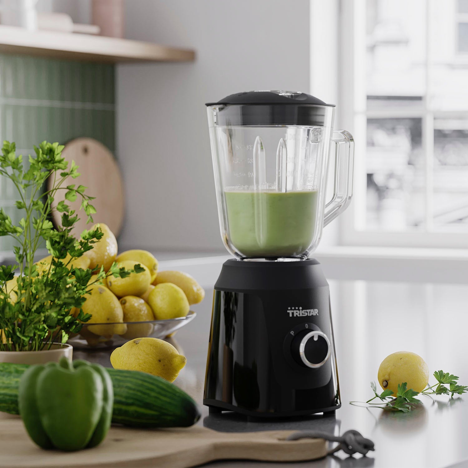 Blender BL-4482 1L Glass jug 350W pulse function