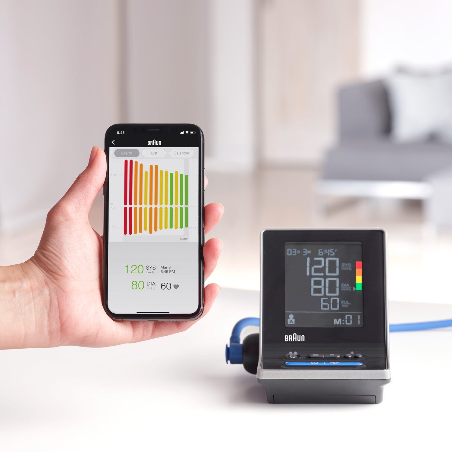 Blood pressure monitor Exact Fit 5 Connect BUA6350