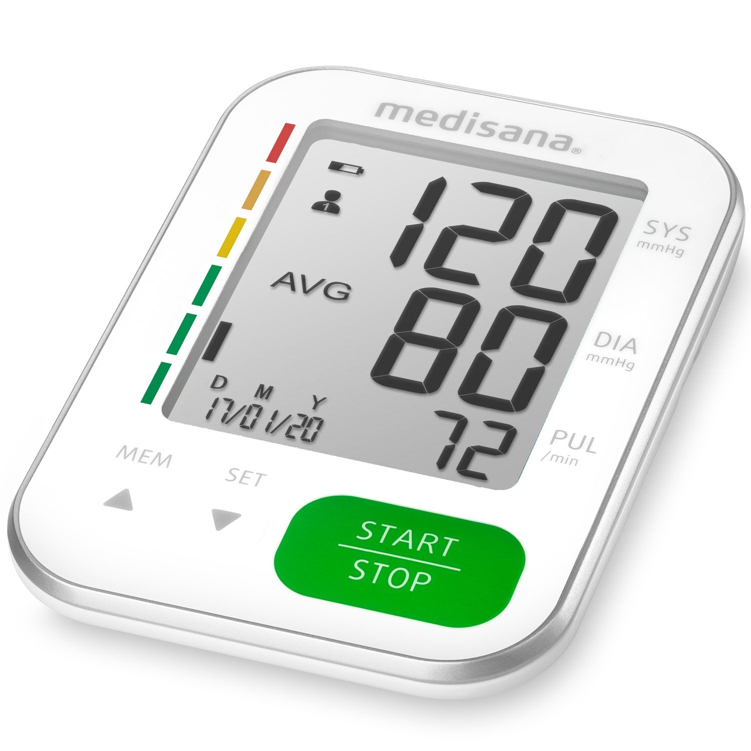 Blood pressure monitor for upper arm BU565