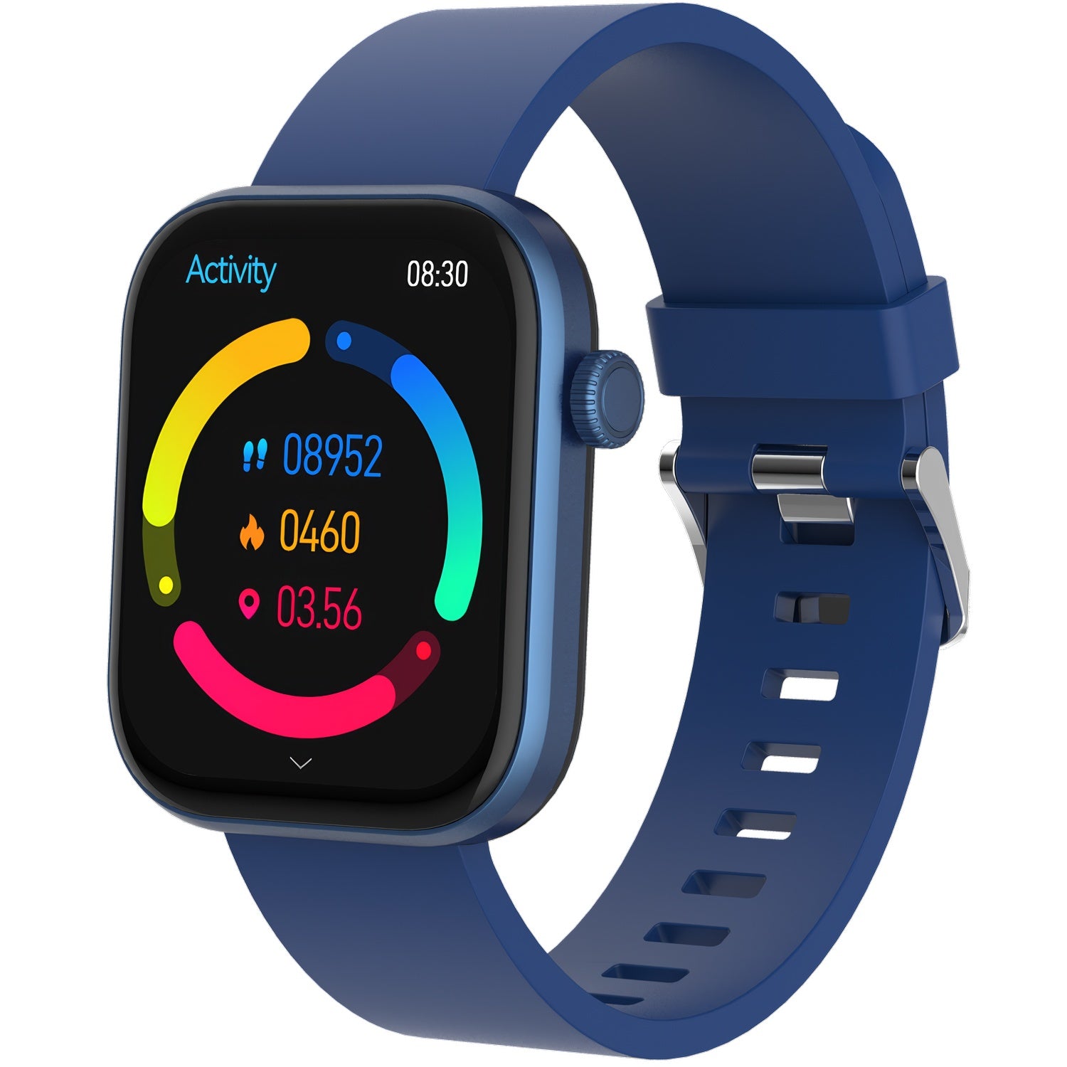 Bluetooth AMOLED Smart Watch Blue