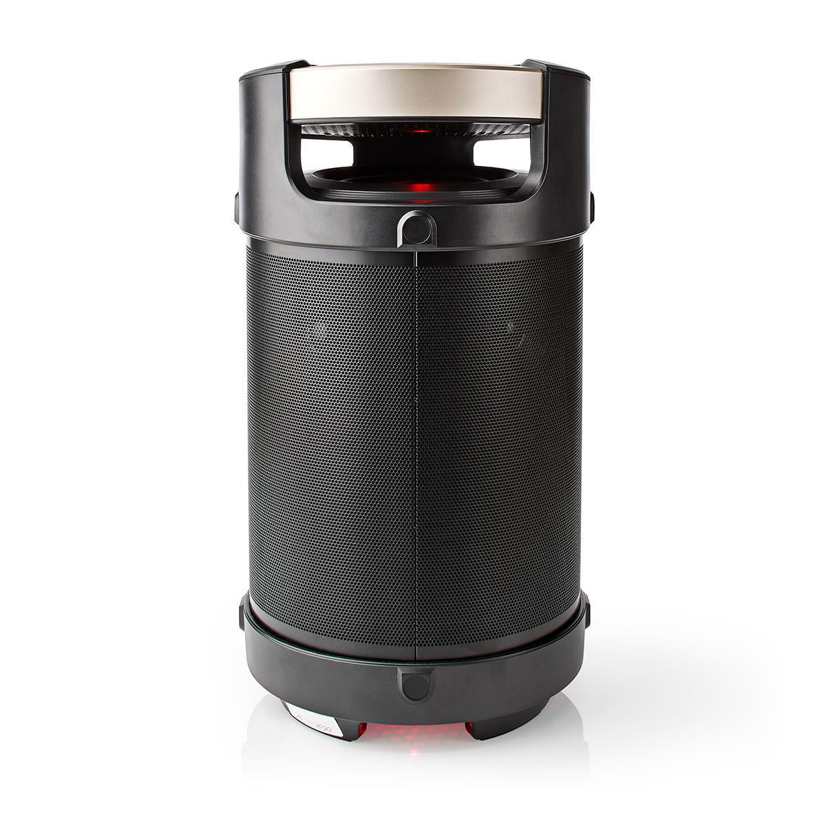 Bluetooth® Party Boombox | 3.5 hrs | 4.1 | 210 W | Media playback: AUX / USB | IPX5 | Linkable | Carrying handle | Party lights | Black / Silver