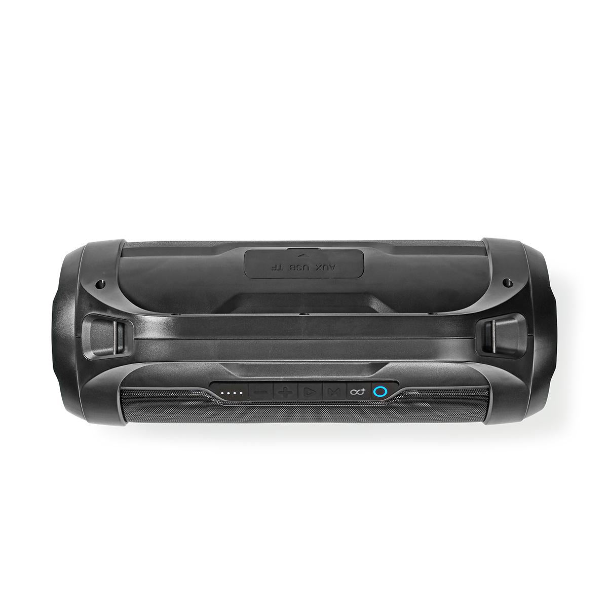 Bluetooth® Party Boombox | 6 hours | 2.0 | 120 W | Media playback: AUX / Micro SD / USB | IPX5 | Syncable | Carrying handle | Party lights | Black