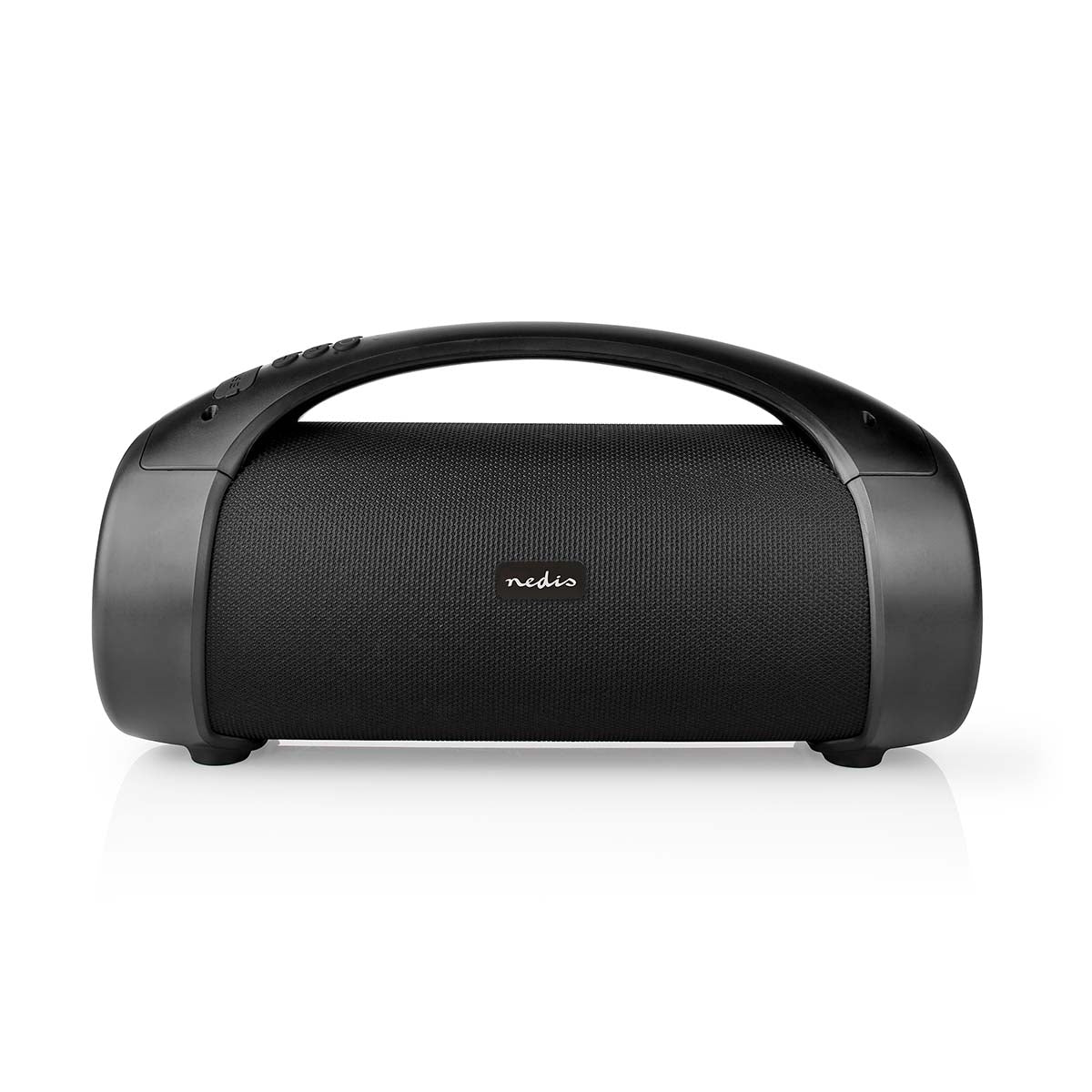 Bluetooth® Party Boombox | 6 hours | 2.0 | 50 W | Playback of media: AUX / USB | IPX5 | Syncable | Carrying handle | Party lights | Black