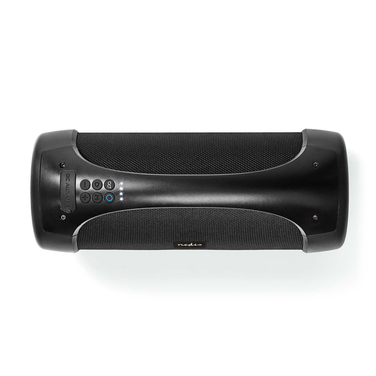 Bluetooth® Party Boombox | 6 hours | 2.0 | 50 W | Playback of media: AUX / USB | IPX5 | Syncable | Carrying handle | Party lights | Black