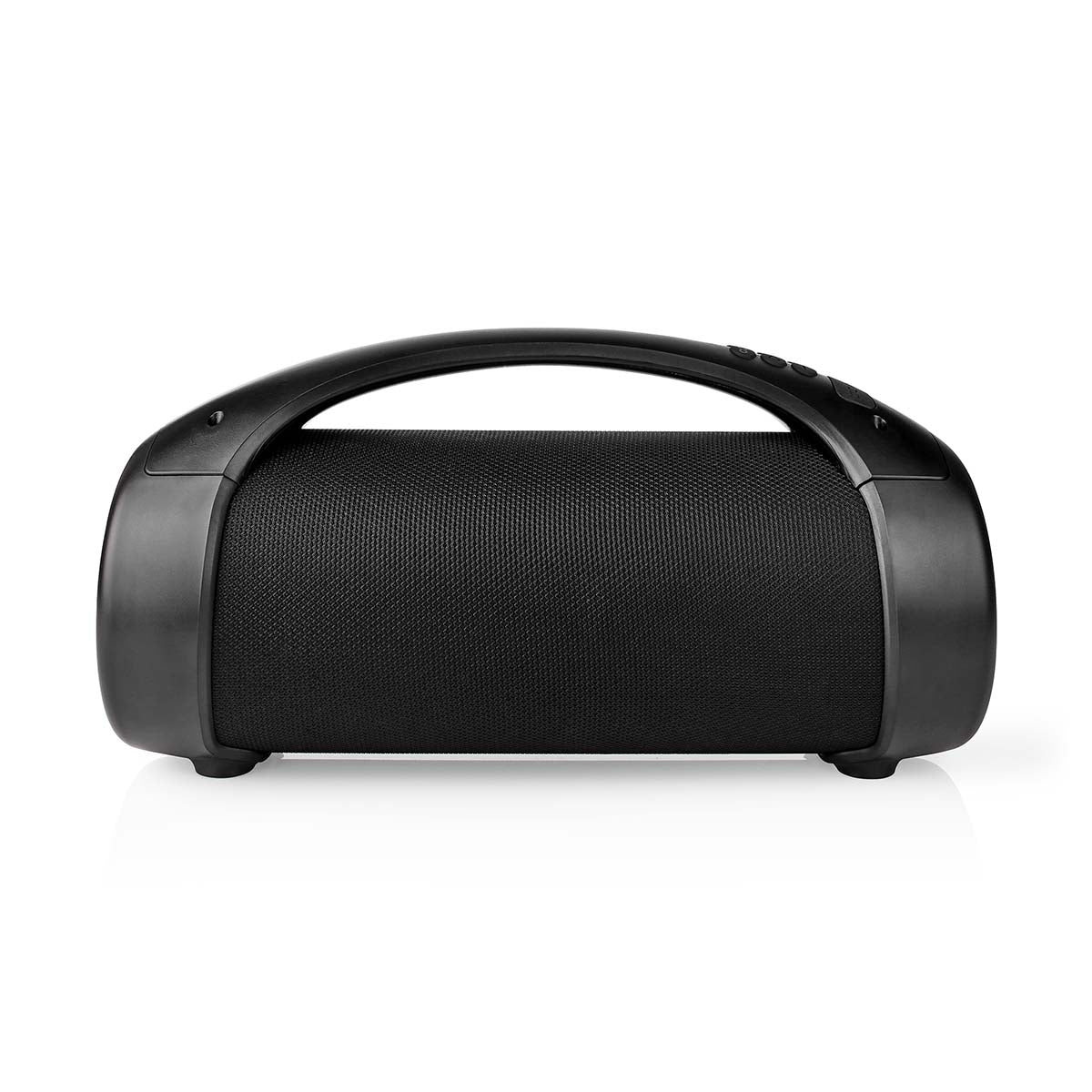 Bluetooth® Party Boombox | 6 hours | 2.0 | 50 W | Playback of media: AUX / USB | IPX5 | Syncable | Carrying handle | Party lights | Black