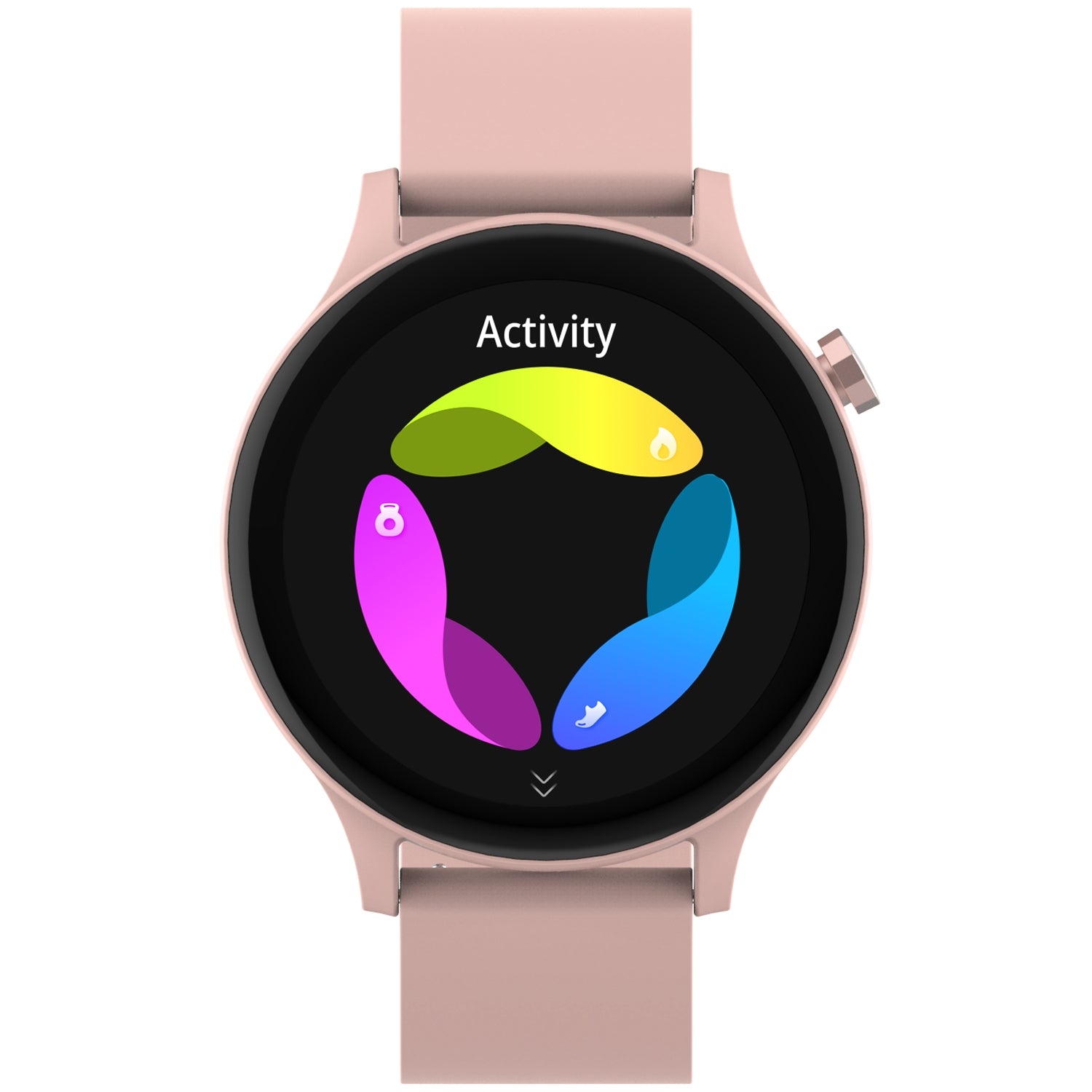 Bluetooth Smart Watch Pink/Beige