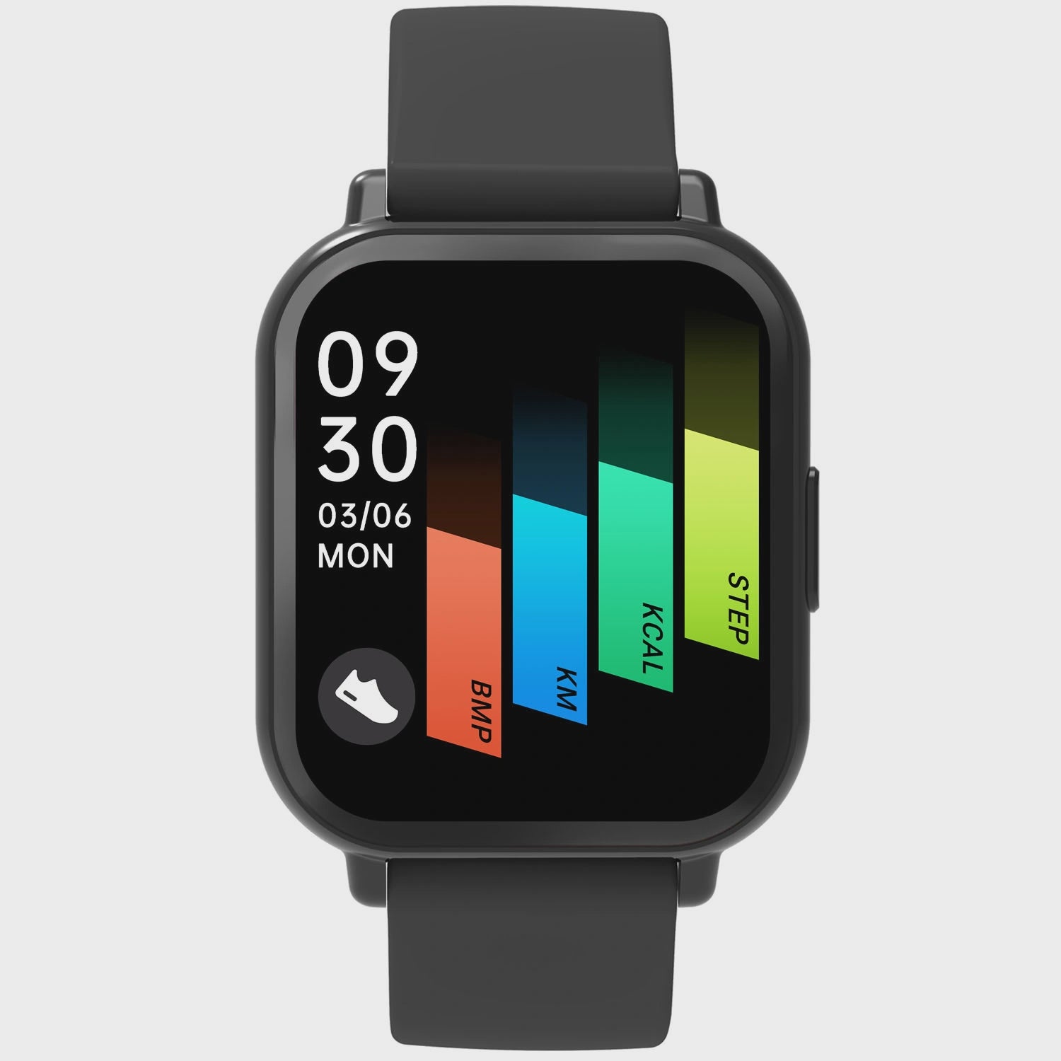 Bluetooth Smartwatch, 1.81" TFT, IP65, Heart Rate Sensor