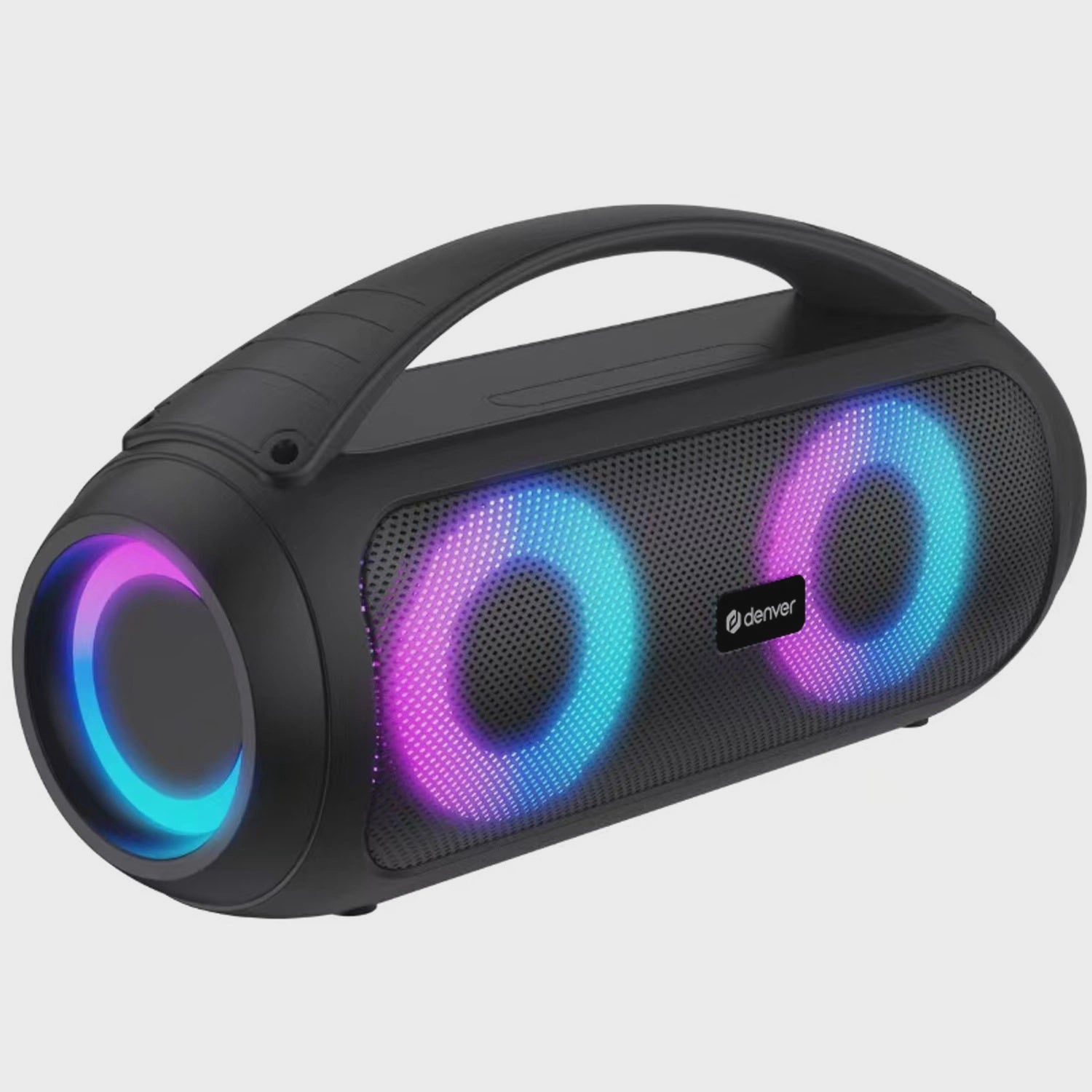 Bluetooth Speaker 40W, Light Effects, Rechargeable Battery