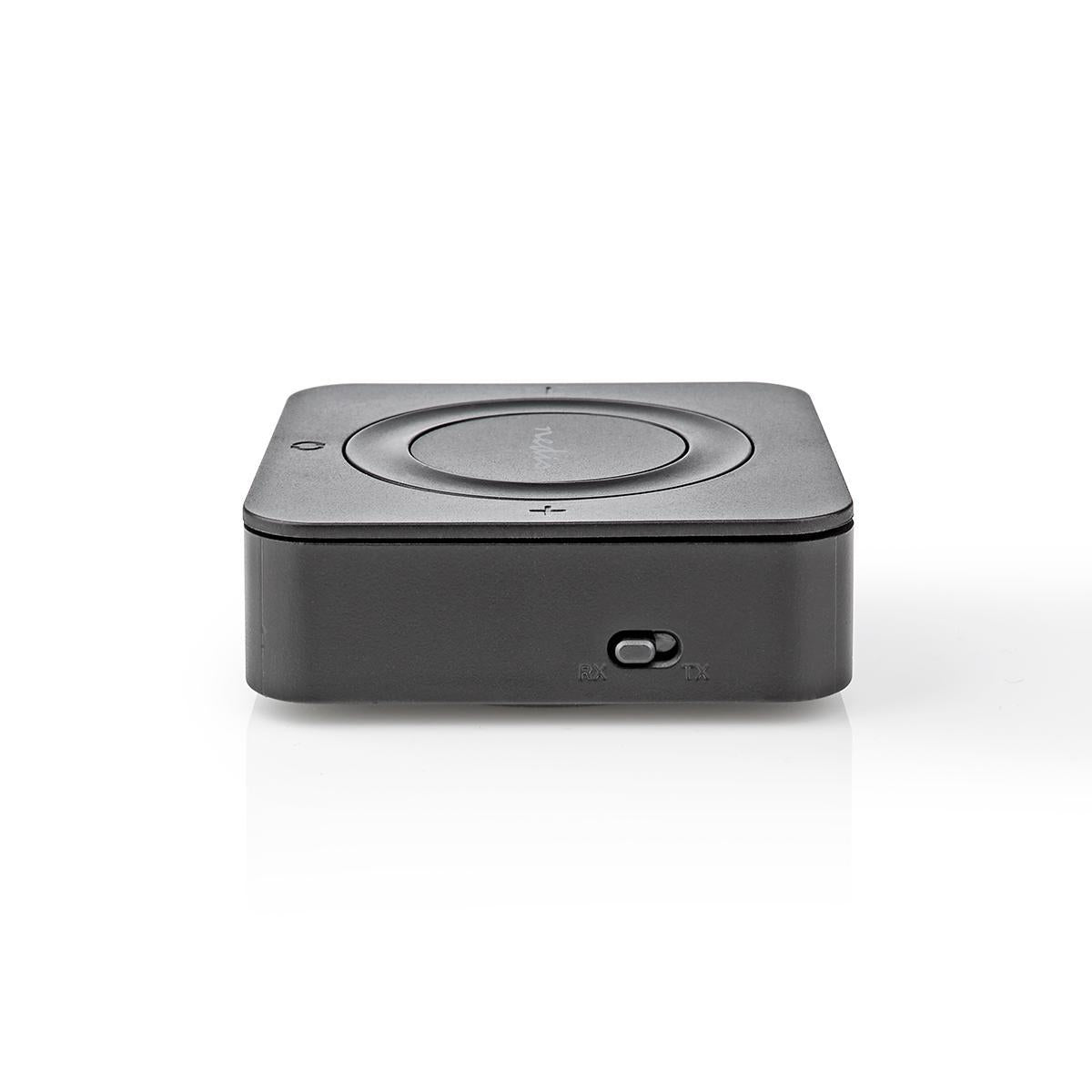 Bluetooth® Transmitter Receiver | Connection input: 1x AUX / 1x SPDIF | Connection output: 1x AUX / 1x SPDIF | AptX ™ Low latency / AptX™ / SBC | Up to 2 Devices | Maximum battery play time: 22 hrs | Black