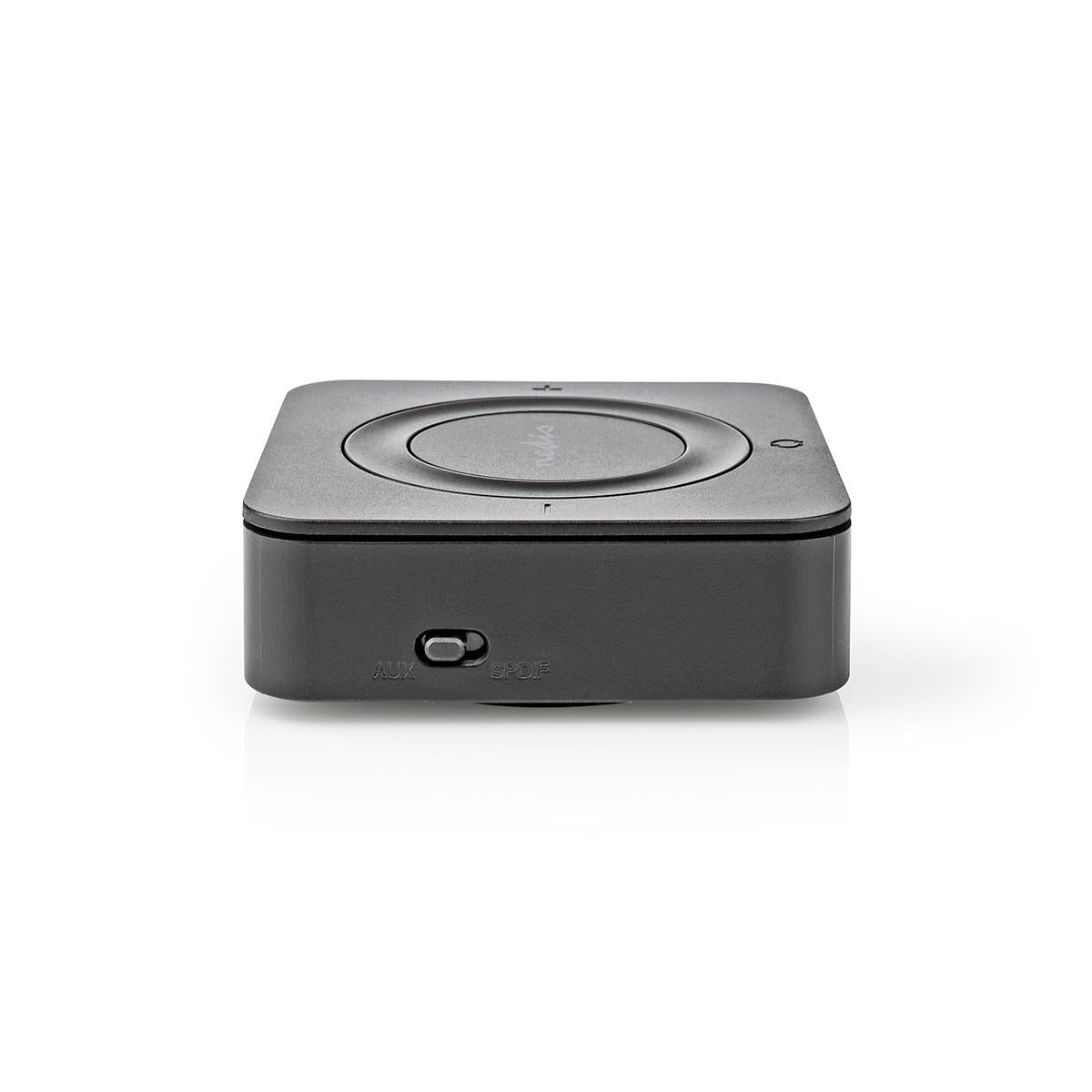 Bluetooth® Transmitter Receiver | Connection input: 1x AUX / 1x SPDIF | Connection output: 1x AUX / 1x SPDIF | AptX ™ Low latency / AptX™ / SBC | Up to 2 Devices | Maximum battery play time: 22 hrs | Black