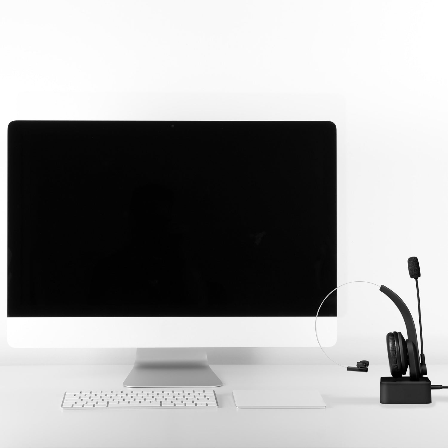 Bluetooth headset Mono incl. charging stand