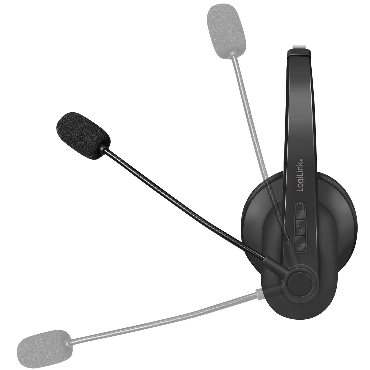 Bluetooth headset Mono incl. charging stand