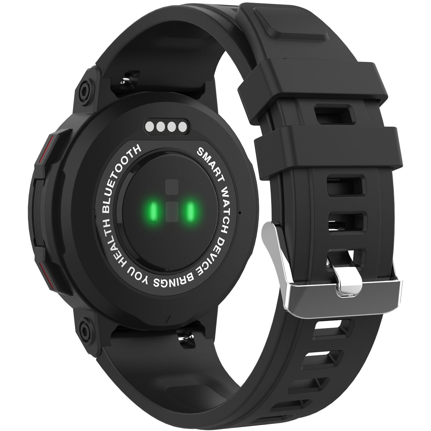 Bluetooth smartwatch with GPS Black