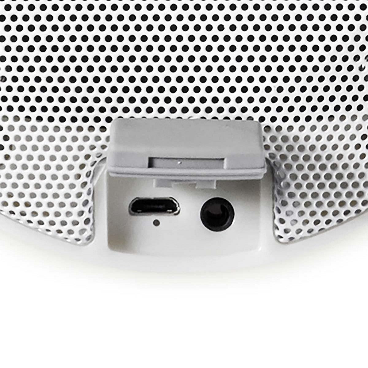 Bluetooth speaker with mood lighting | 6 hours | Ambient design | 60 W | Mono | RGB / Warm White | IPX5 | Syncable | Grey/White