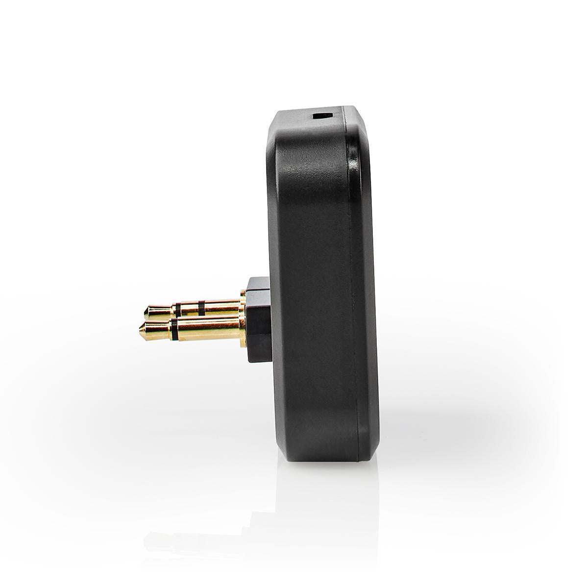 Bluetooth® transmitter | Connection input: 2x 3.5 mm Male | SBC | Up to 1 unit | 5 hours | Automatic shutdown function | Black