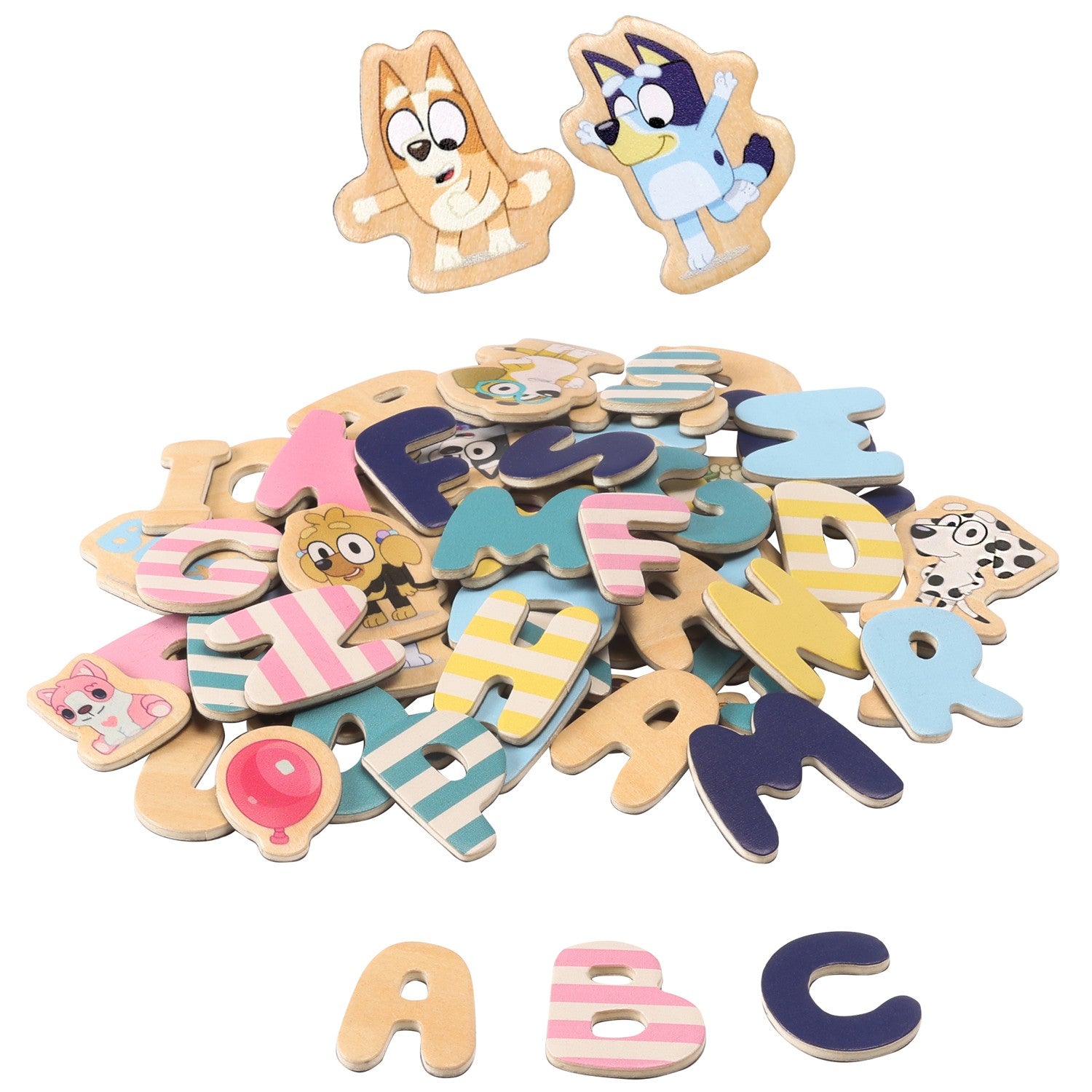 Bluey Magnetic letters