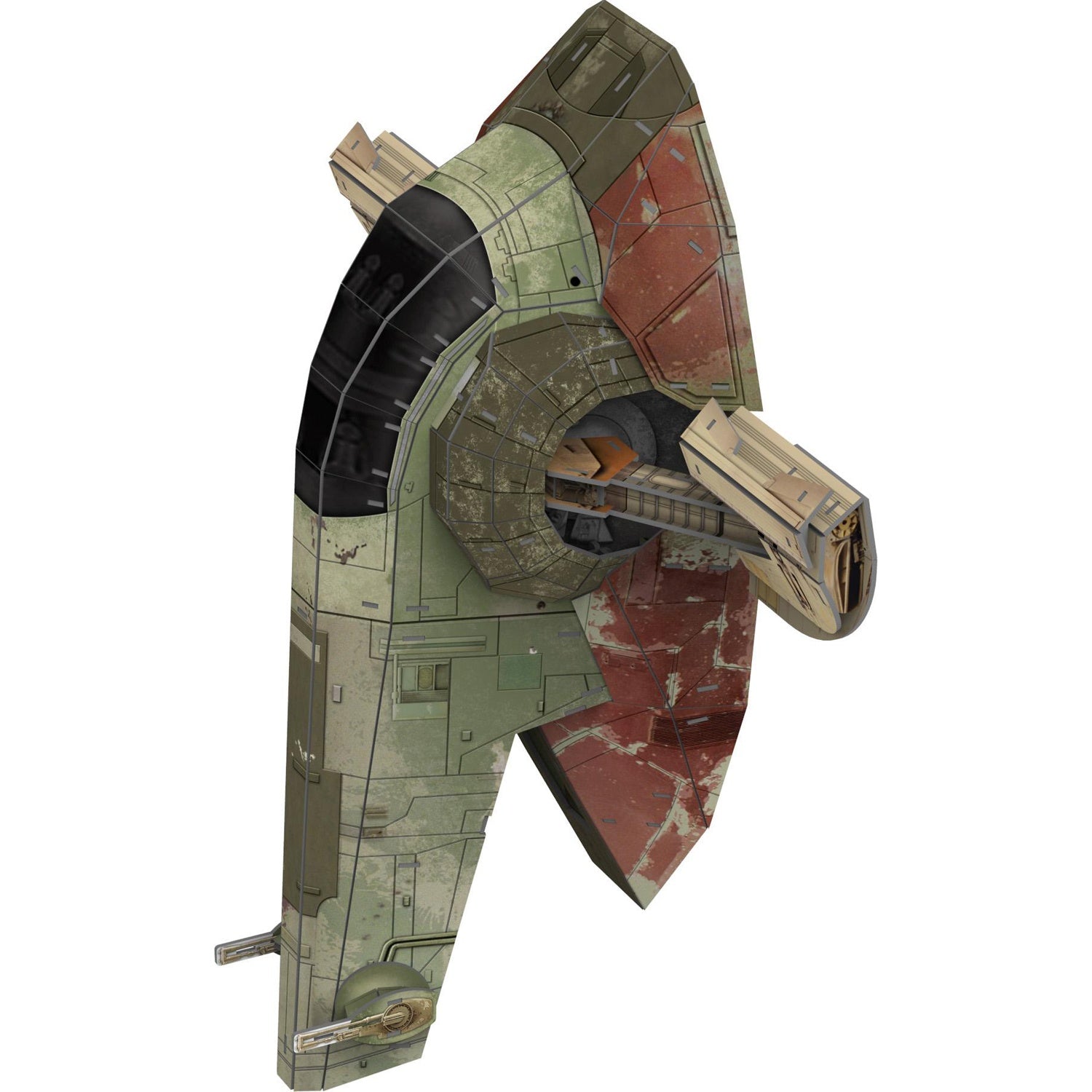 Boba Fett's Starfighter 3D Puzzle 130 pcs
