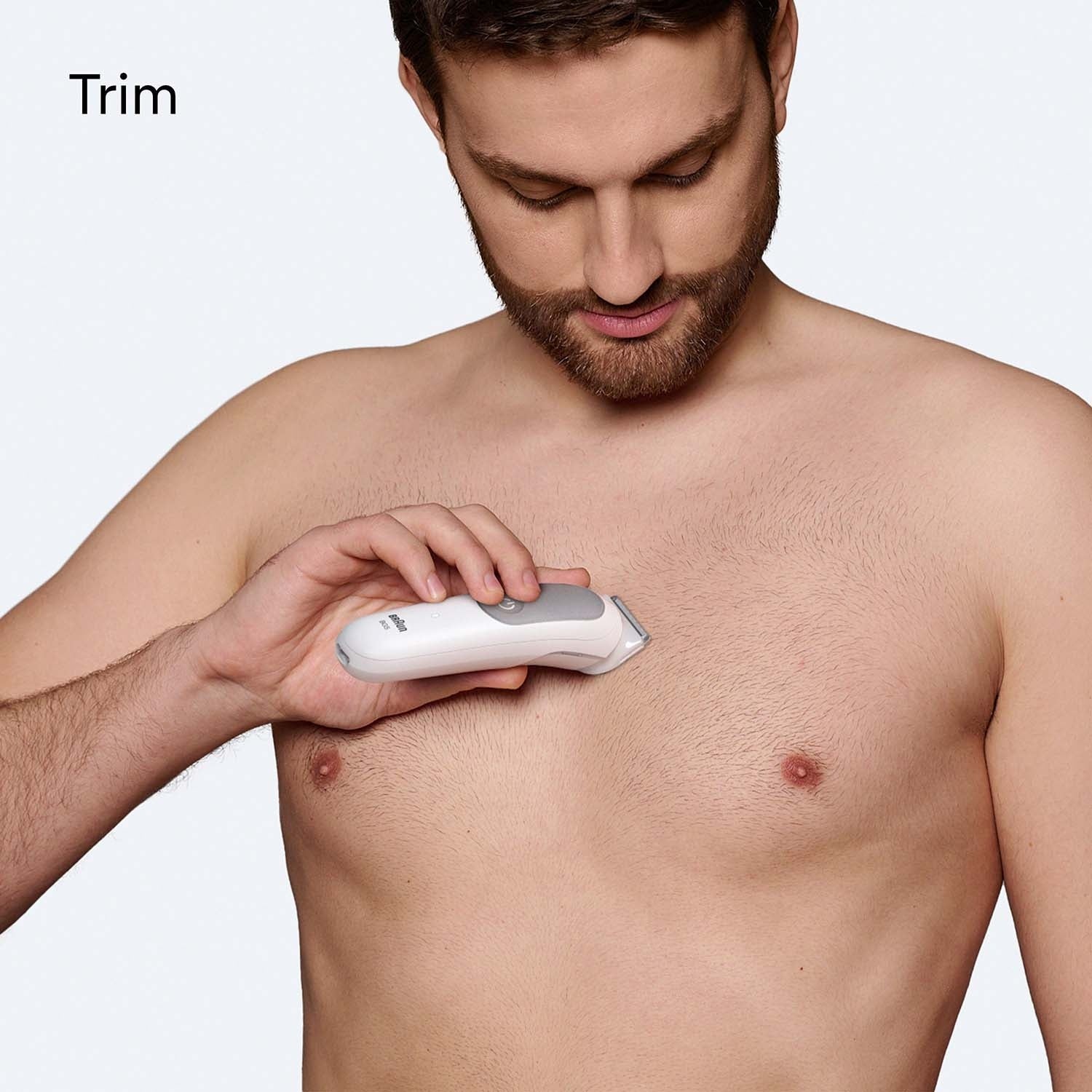 Body Groomer, Gentle Grey, Cordless, Waterproof