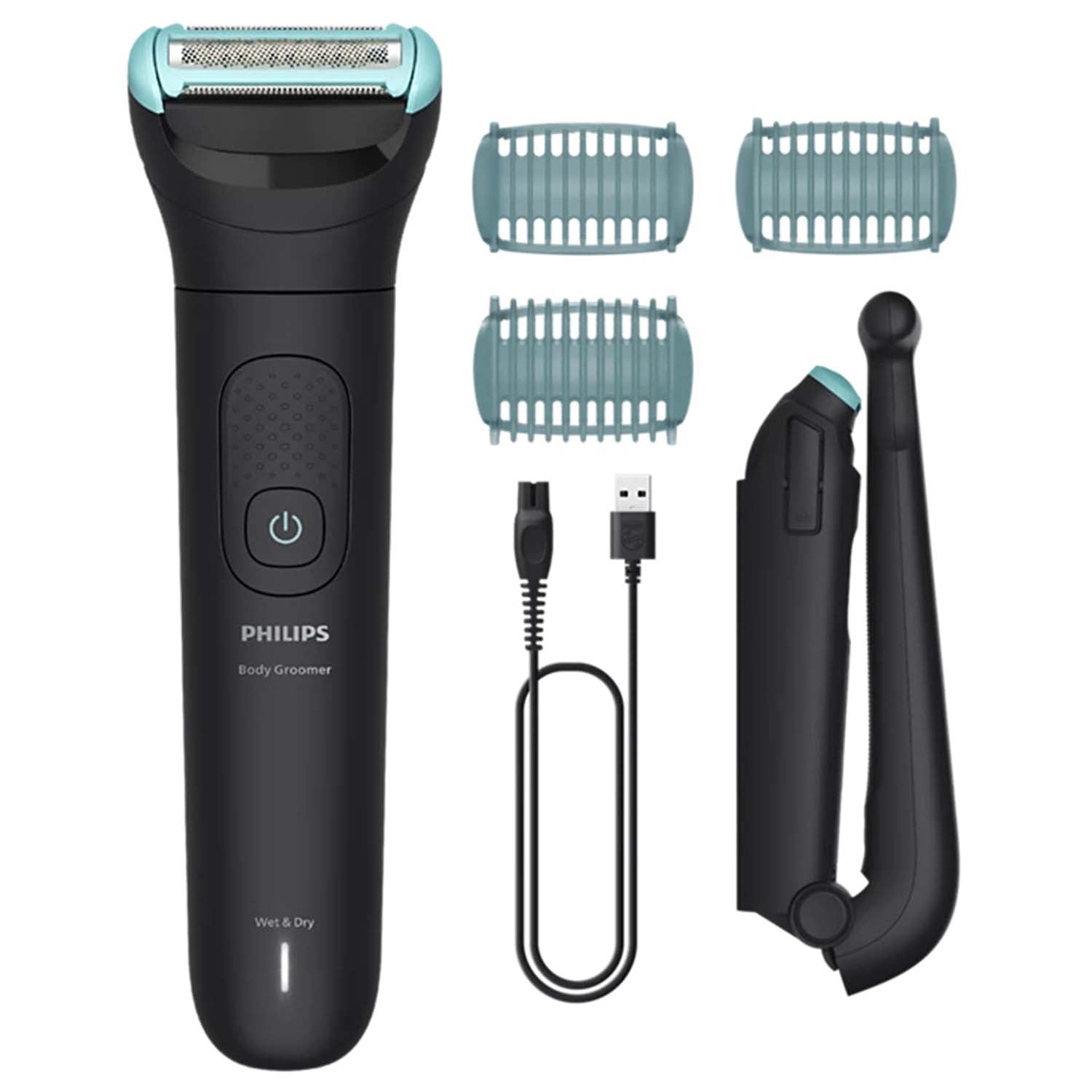 Body Groomer with Triple Protect System, 3 Length Settings