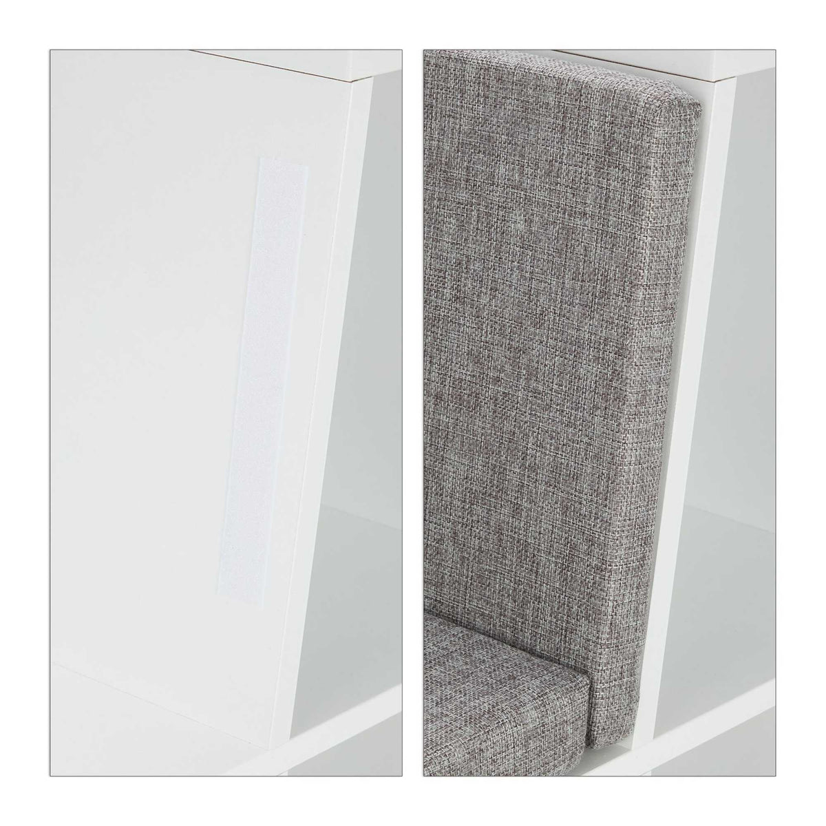 Bookcase with Seat Cushion