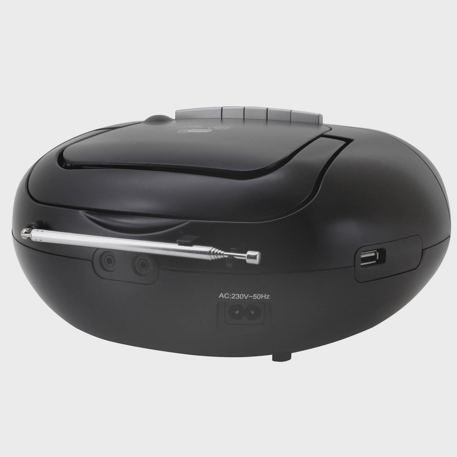 Boombox CD/MP3 Player with DAB+/FM Radio, USB, Cassette
