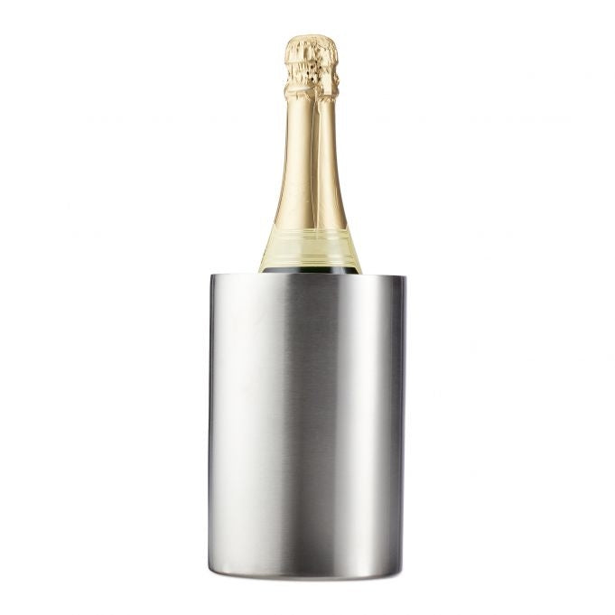 Bottle cooler in stainless steel
