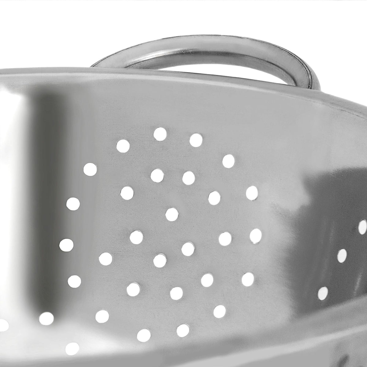 Bowl set in stainless steel