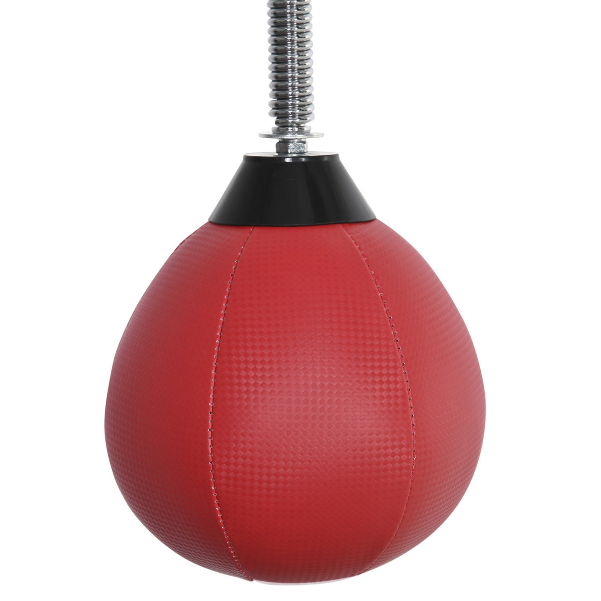 Boxing Frame Spinning Bar Boxing Wall Mount Foldable with Reflex Bar Height-Adjustable 360° Swing for Adults, Red
