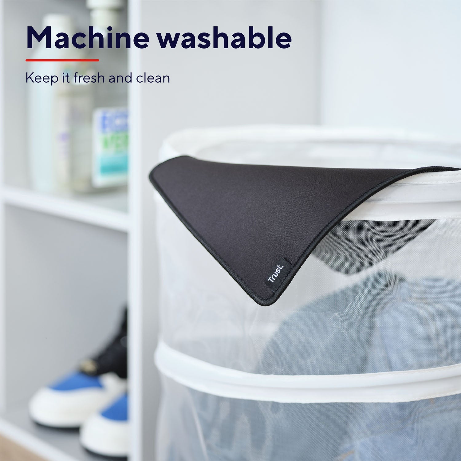 Boye Mousepad made of 100% recycled material Eco Black