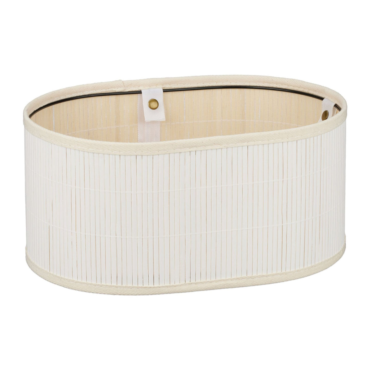 Bread basket Paris in white