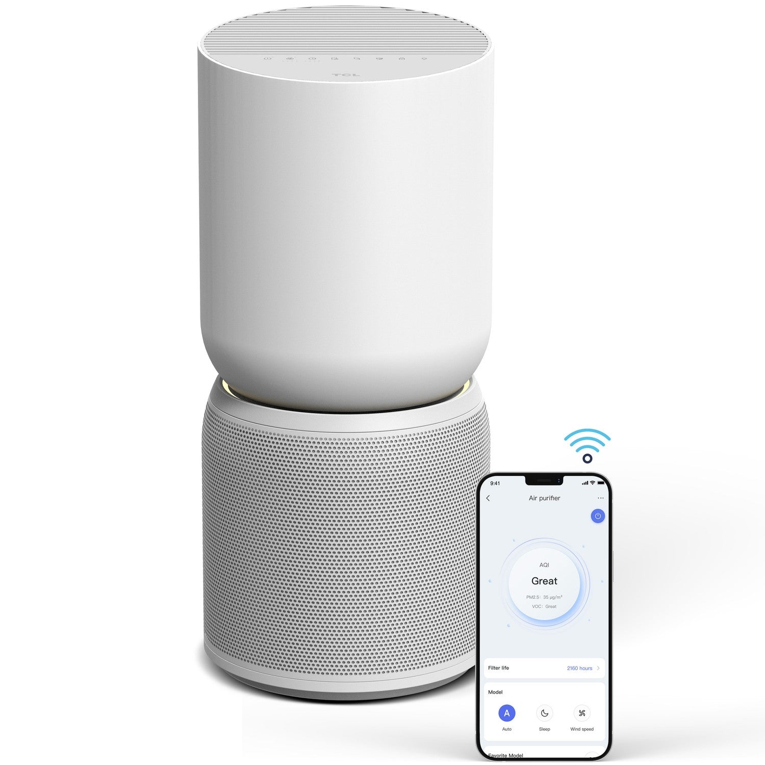 Breeva A5WW Air Purifier 400m3 Wifi GA CADR